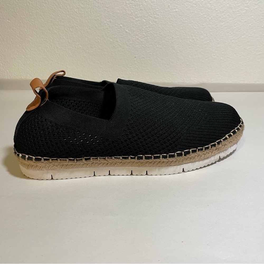 KENNETH COLE Gentle Souls Lizzy Eva Knit Espadrille Slip On Loafer